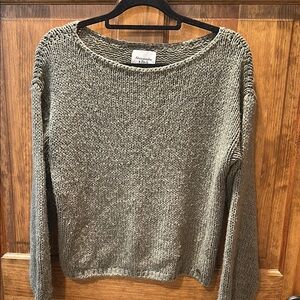 Abercrombie & Fitch Sage Green Crew Neck Sweater